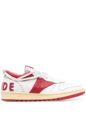 【関税込み】Rhude レッド＆ホワイト Cabriolets スニーカー RHUDE Shoes for Men - Shop Now on FARFETCH