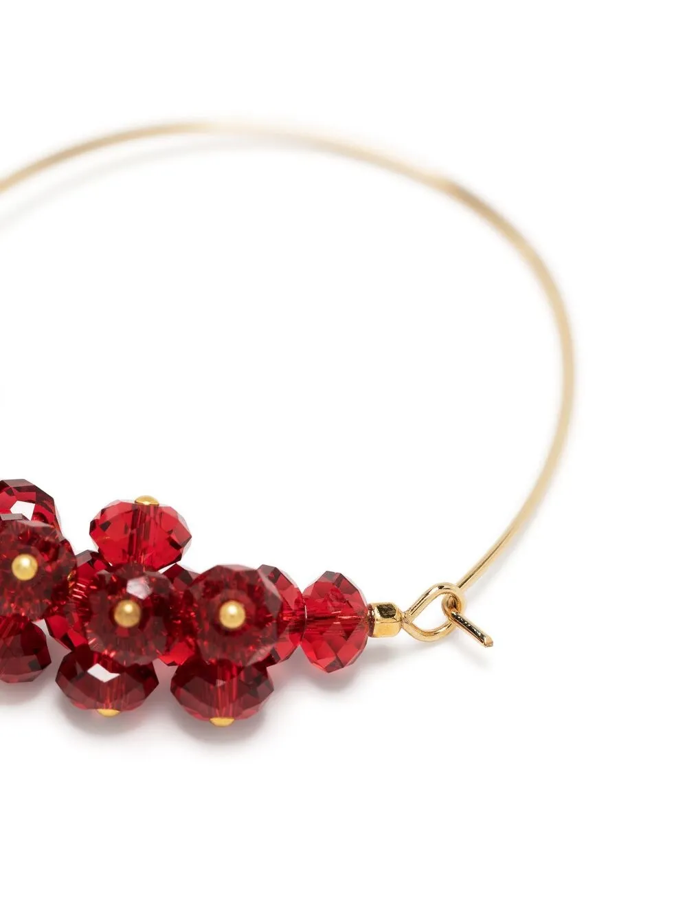 фото Isabel marant étoile серьги-кольца с бусинами