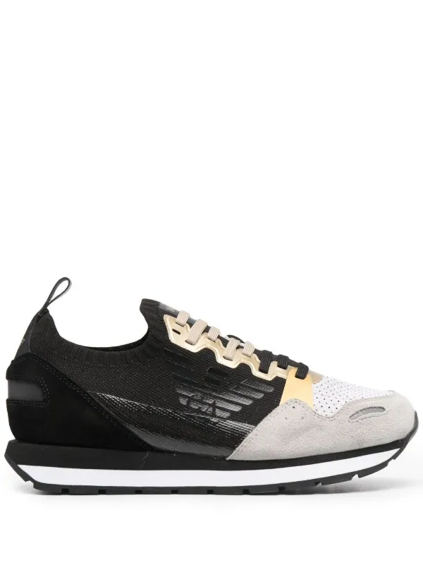 armani grey trainers