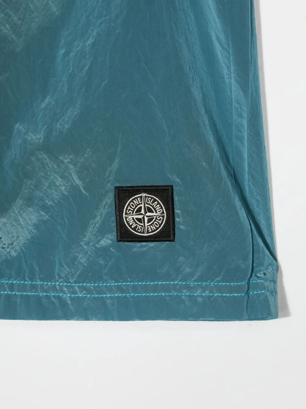 фото Stone island junior плавки-шорты с нашивкой-логотипом