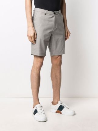 knee-length tailored shorts展示图
