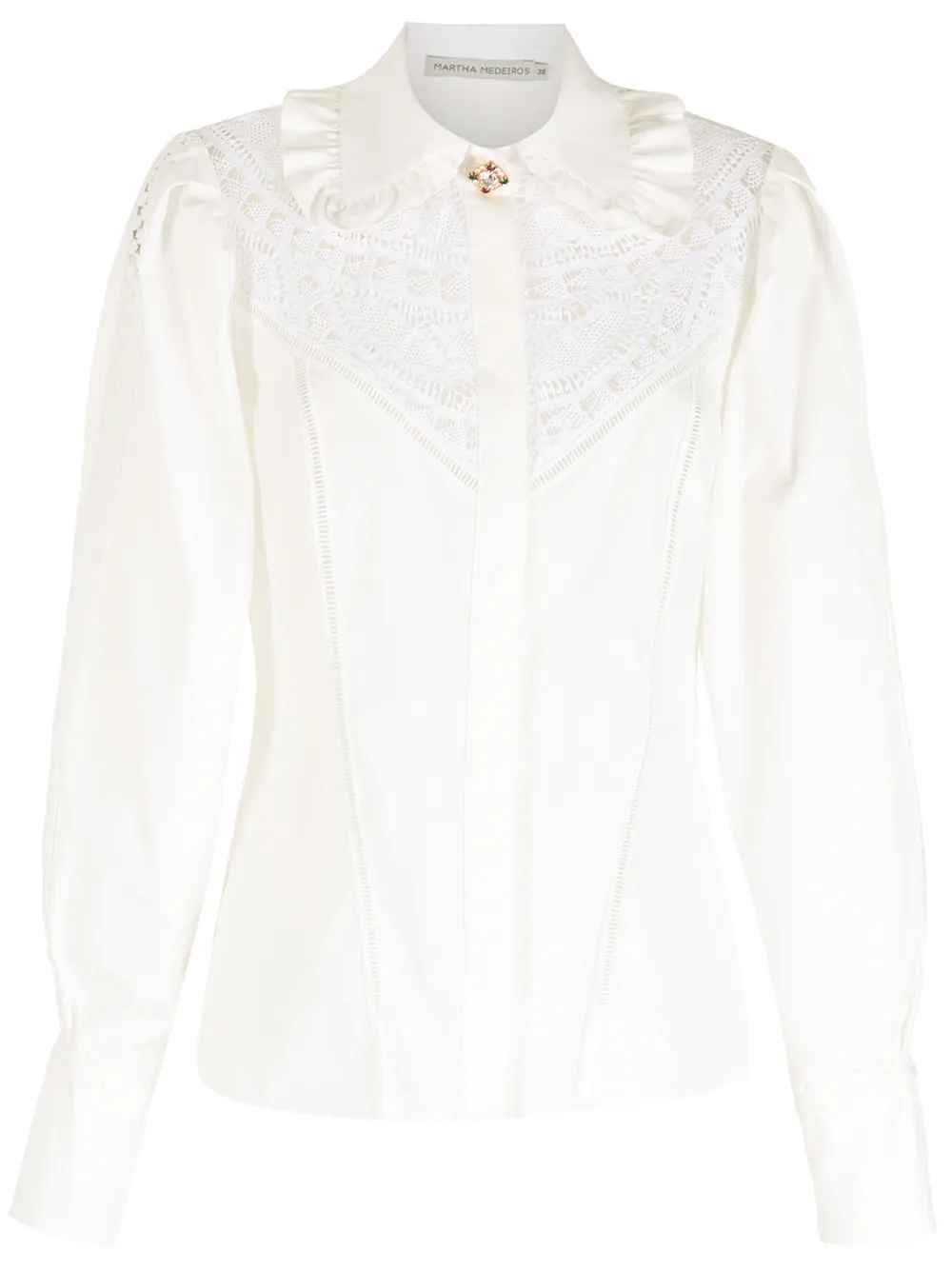 

Martha Medeiros camisa Helena - Blanco