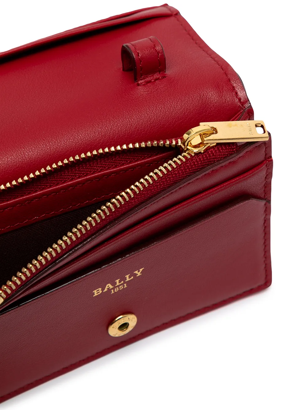 фото Bally мини-сумка через плечо с монограммой