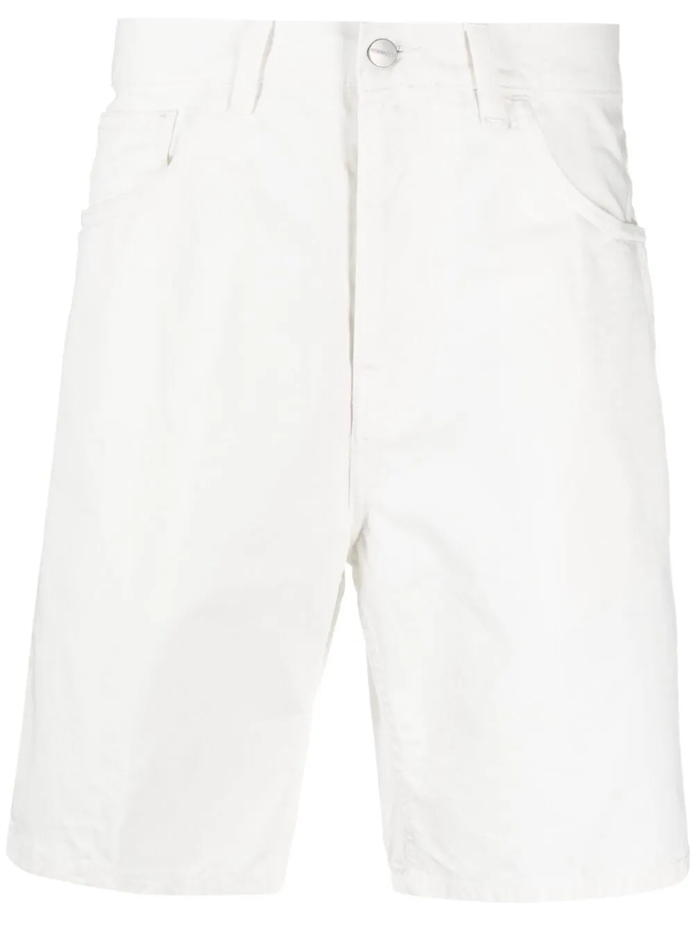 Carhartt Logo-patch Detail Shorts In White