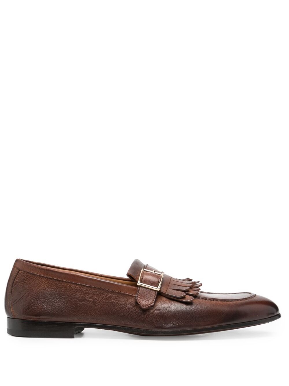 Doucal's Fringed buckle-embellished Loafers - Farfetch