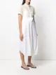 Sacai short-sleeve shirt dress