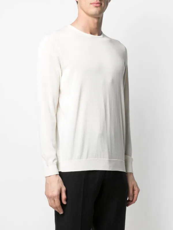 Drumohr クルーネックプルオーバー グレー FW24/25 Drumohr クルーネック セーター | グレー | FARFETCH JP