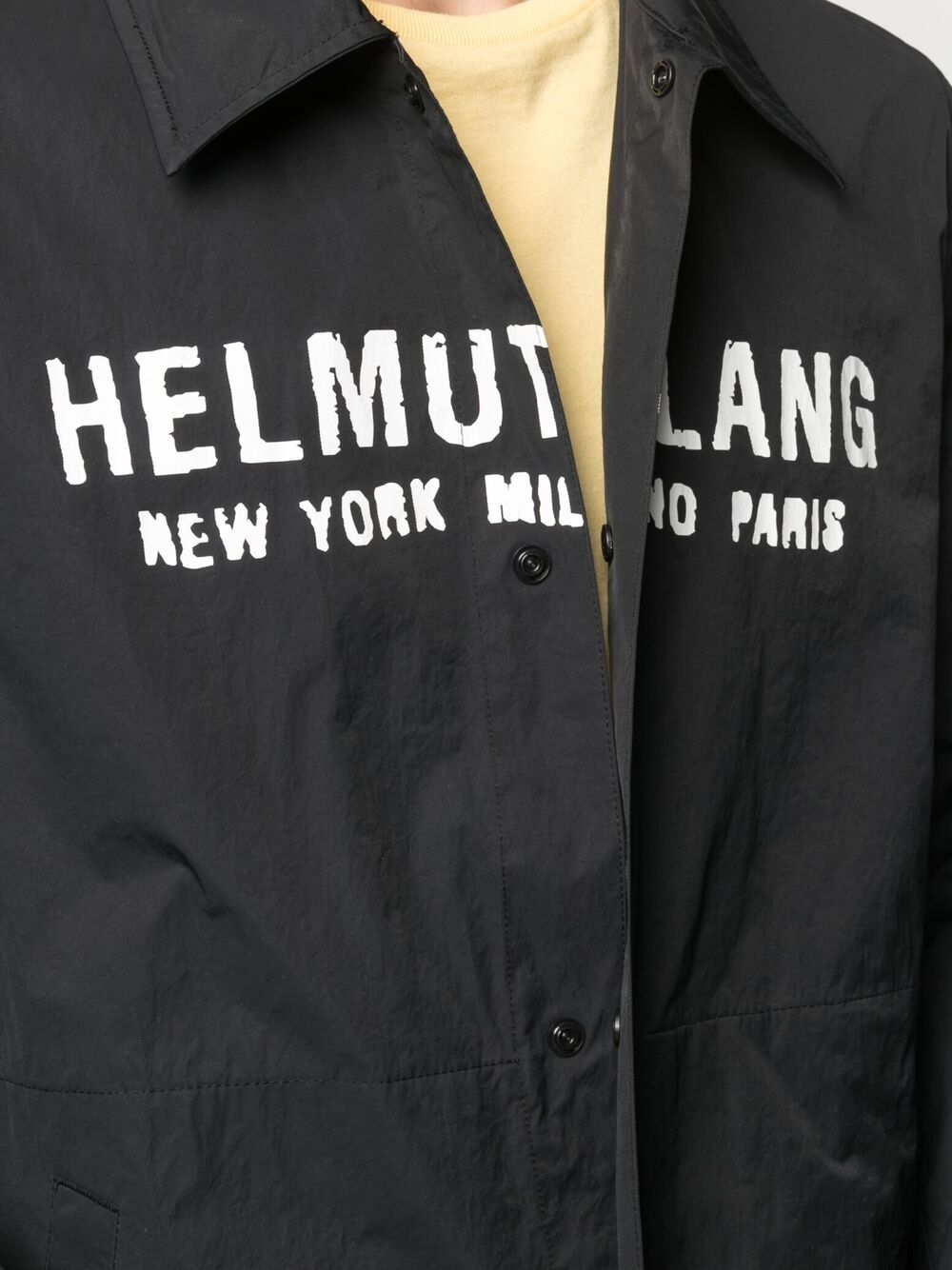 фото Helmut lang рубашка с длинными рукавами и логотипом