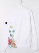 Image 2 of Stone Island Junior TEEN ball-print sweatshirt