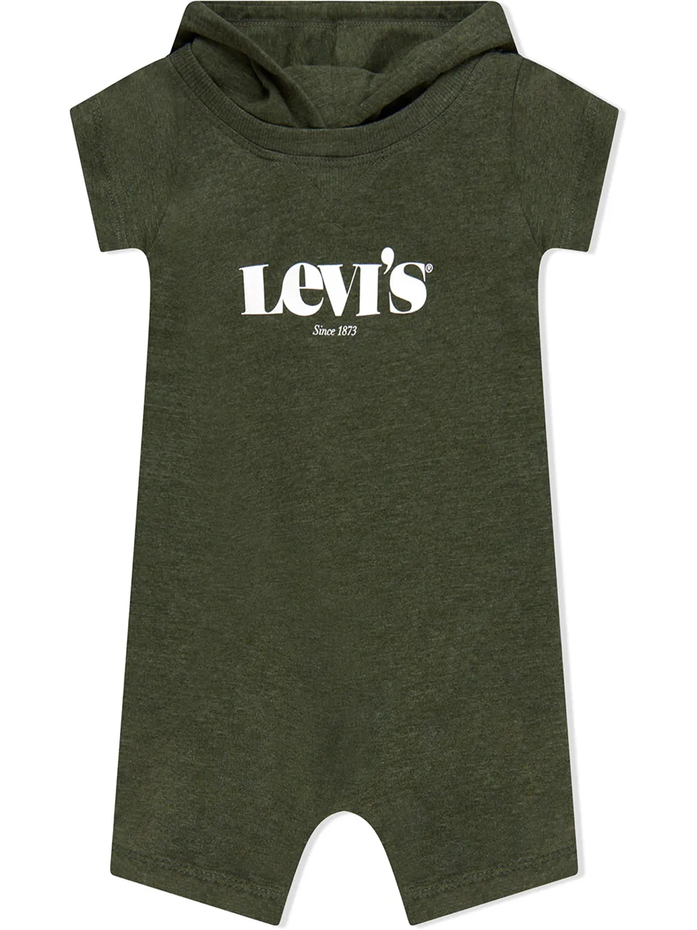 Levis Kids ромпер с капюшоном и логотипом