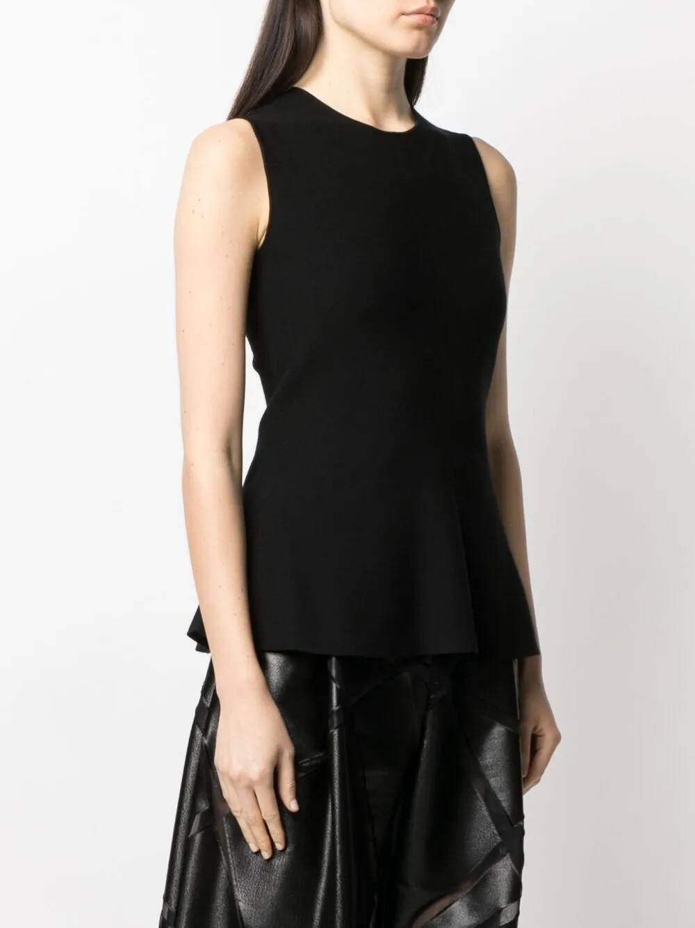 фото Emporio armani длинный топ без рукавов