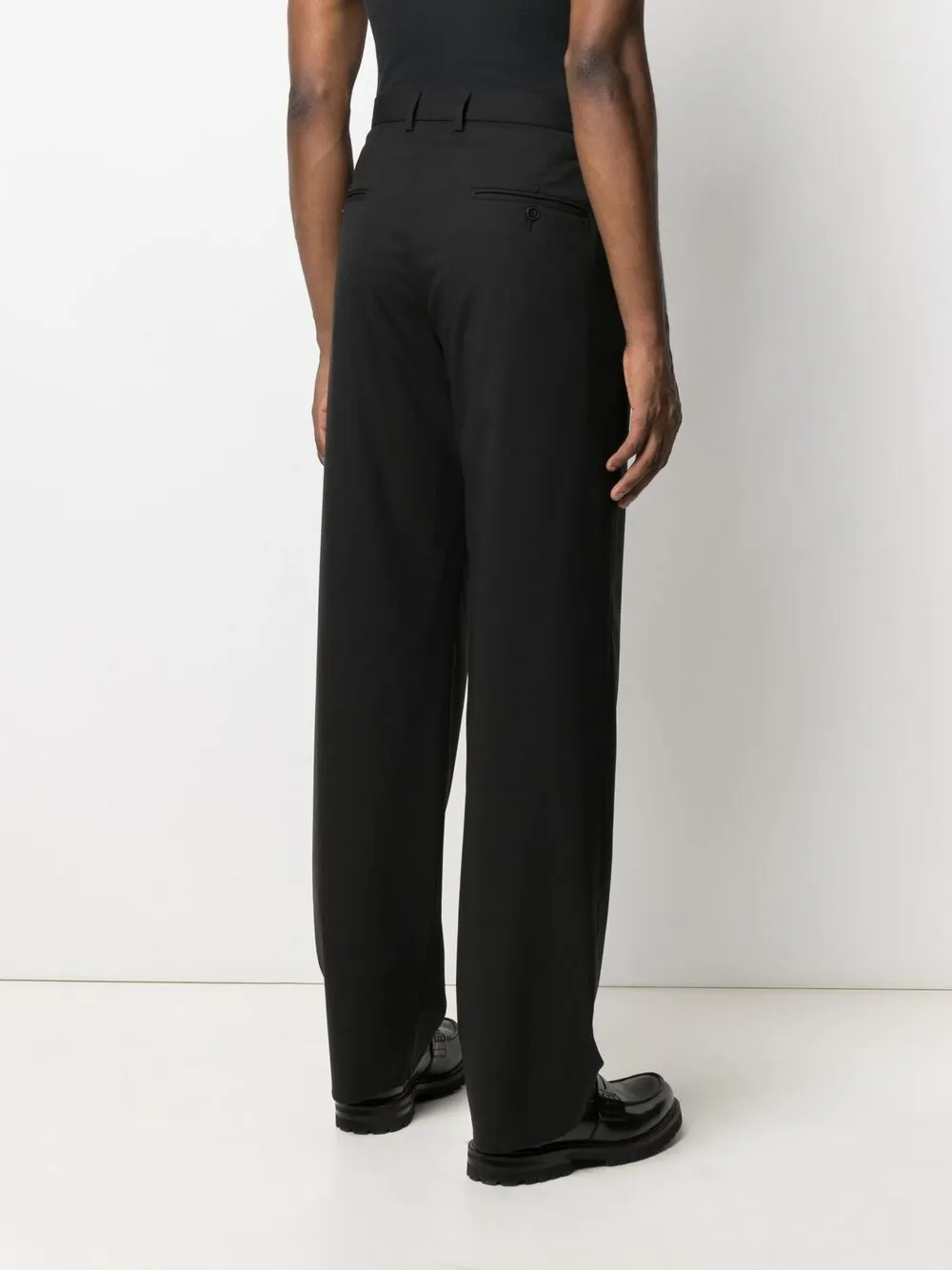 фото Emporio armani прямые брюки средней посадки