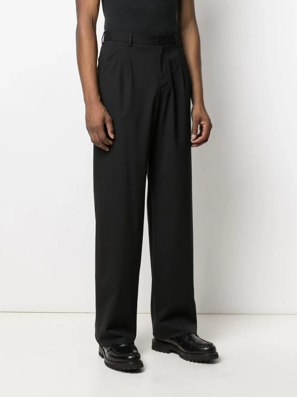 фото Emporio armani прямые брюки средней посадки