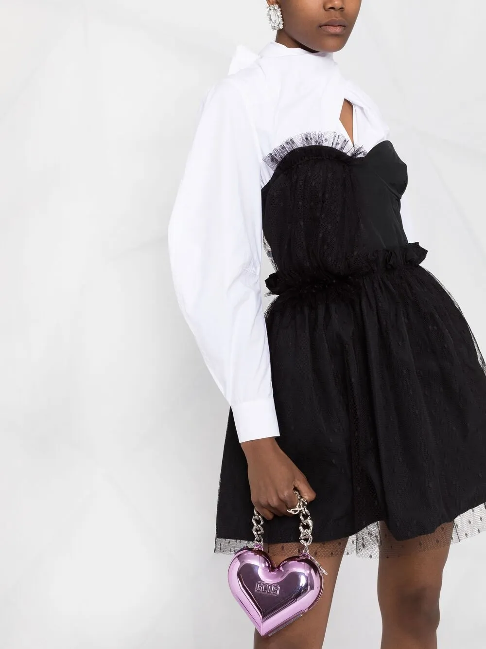 фото Red valentino платье с вырезом в форме сердца