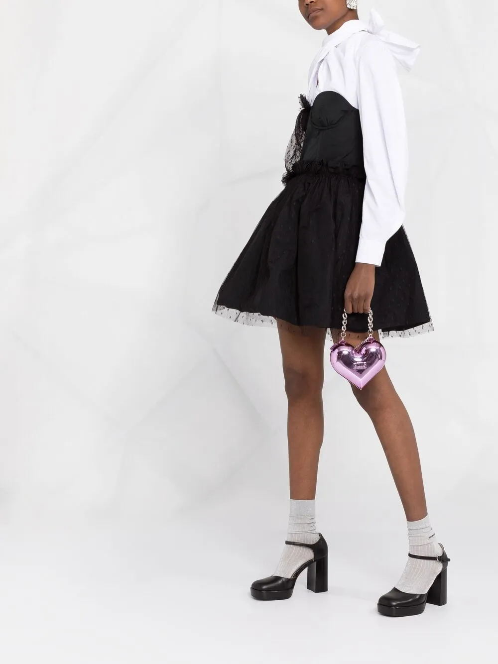 фото Red valentino платье с вырезом в форме сердца
