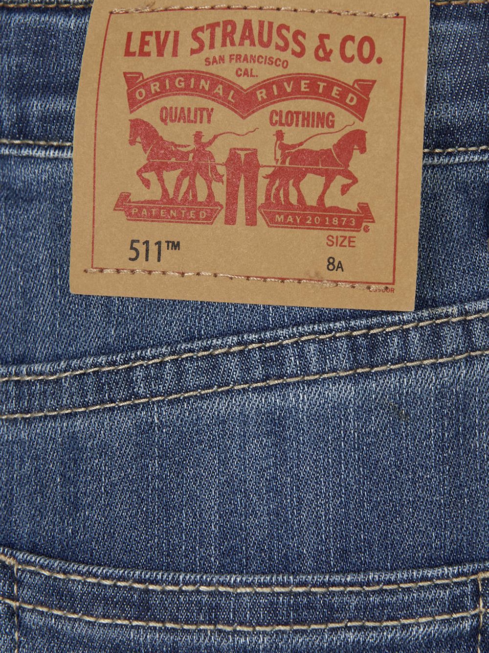 фото Levi's kids джинсовые шорты