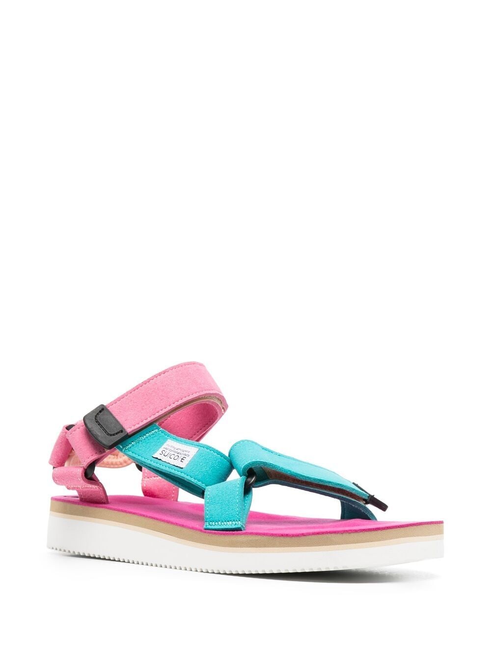 Shop Suicoke Depa-v2 Strap Sandals In Pink