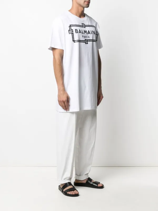 balmain oversized t shirt