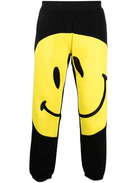 smiley world track pants