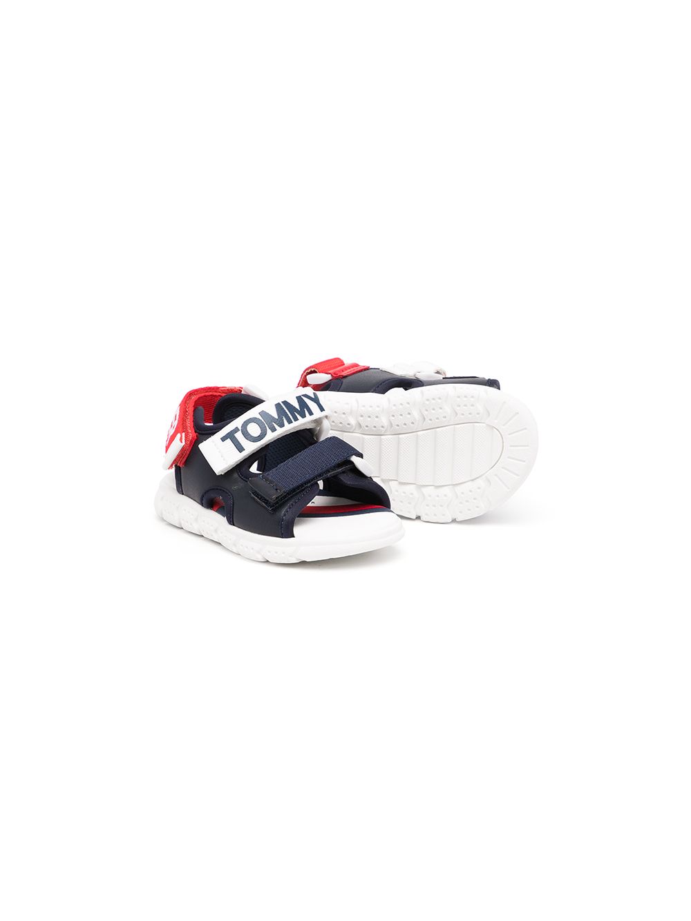 фото Tommy hilfiger junior сандалии на липучках с логотипом