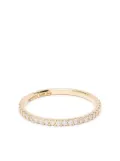 We by WHITEbIRD 18kt yellow gold diamond thin band ring