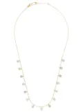 We by WHITEbIRD 18kt yellow gold opal drops necklace