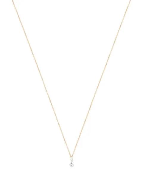 We by WHITEbIRD 18kt yellow gold diamond Capucine necklace