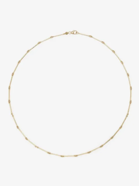 We by WHITEbIRD collar de cadena Yasmine en oro amarillo de 14kt