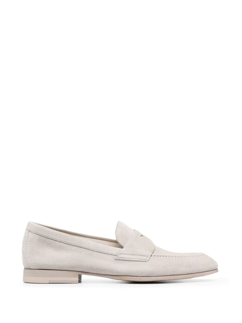 Santoni Slip-on Loafers In Neutrals