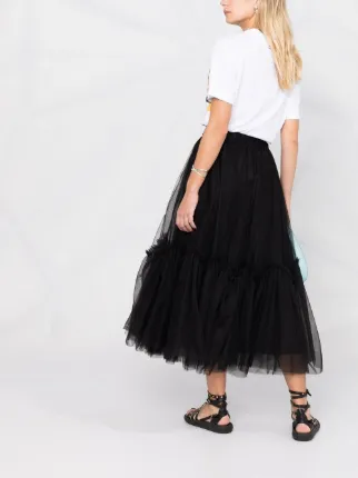 tulle-layered tutu skirt展示图