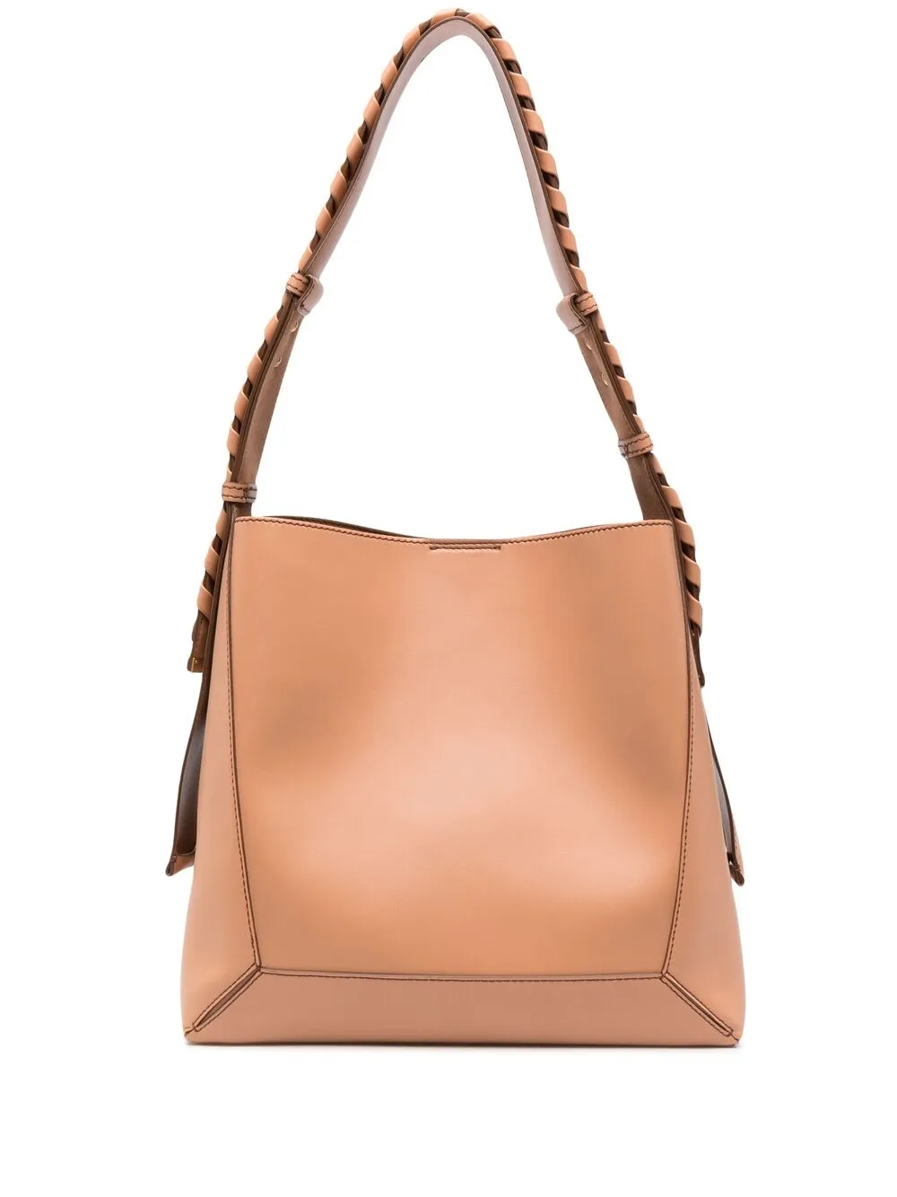 фото Stella mccartney сумка на плечо с плетеным ремнем