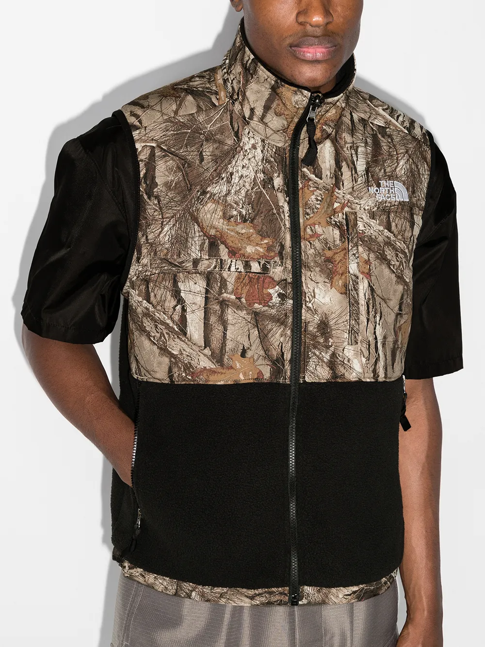 фото The north face жилет denali на молнии