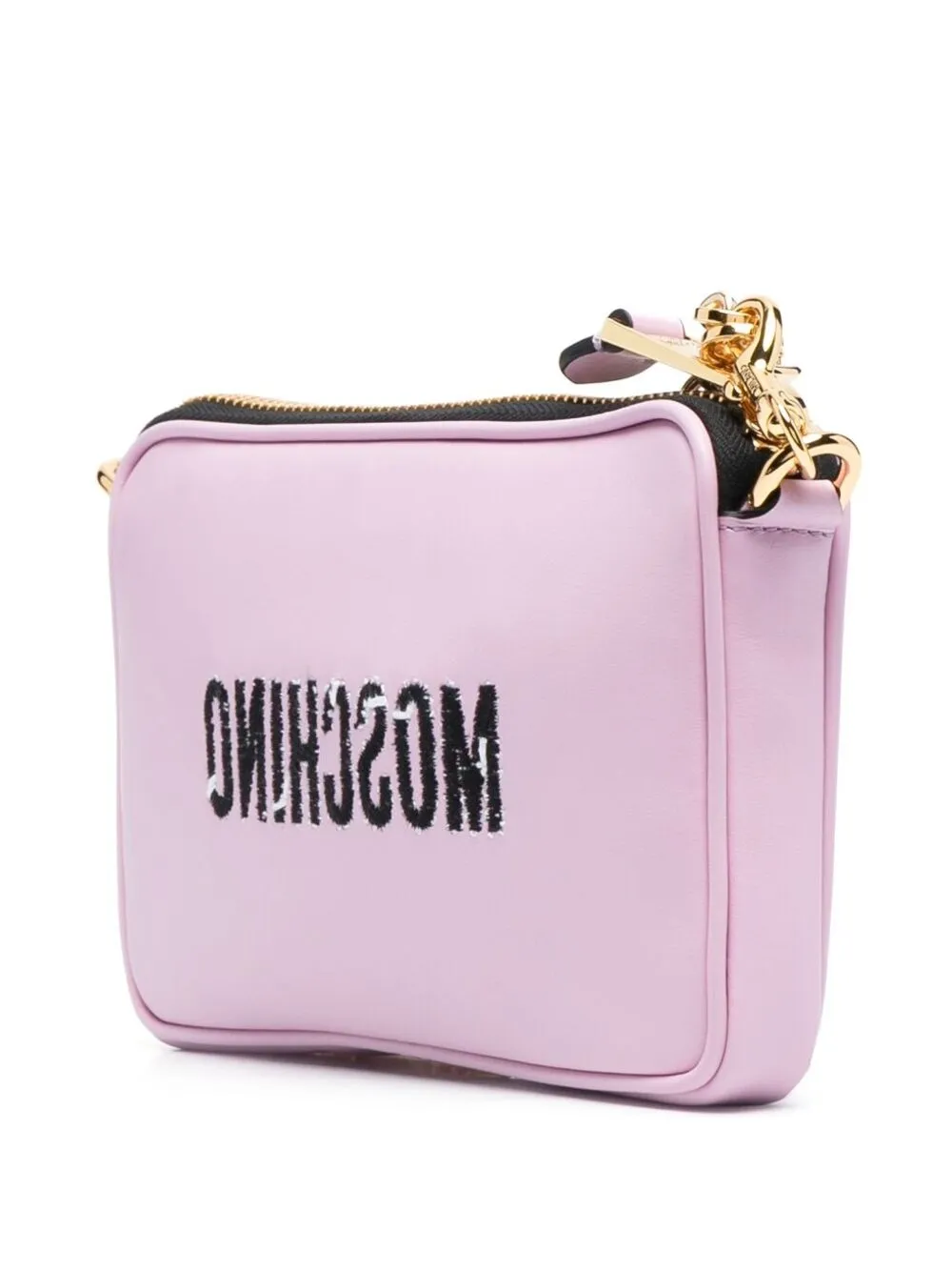 фото Moschino сумка через плечо с вышивкой teddy