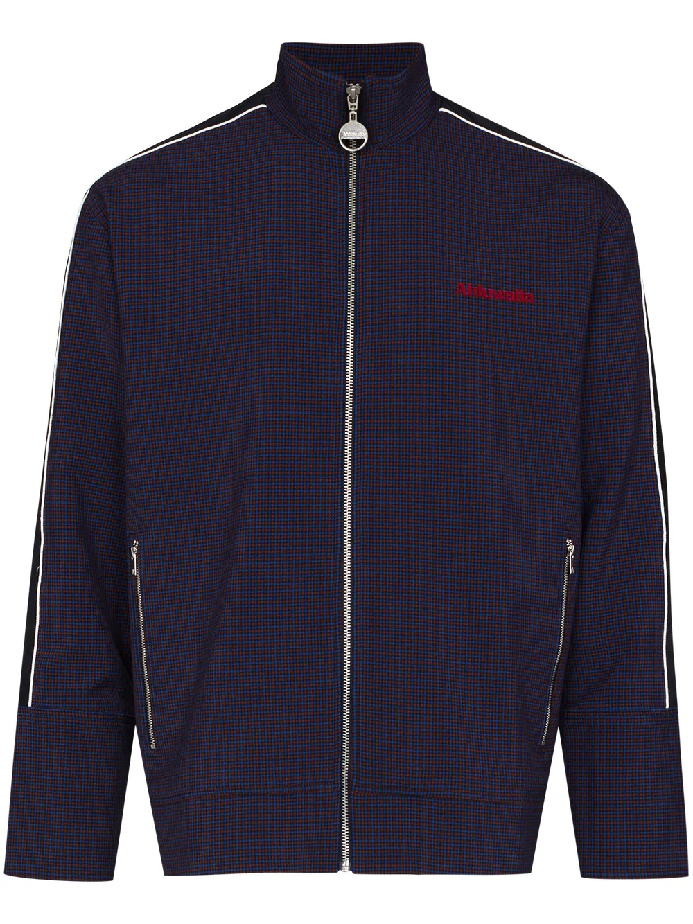 Ahluwalia embroidered zipped jacket