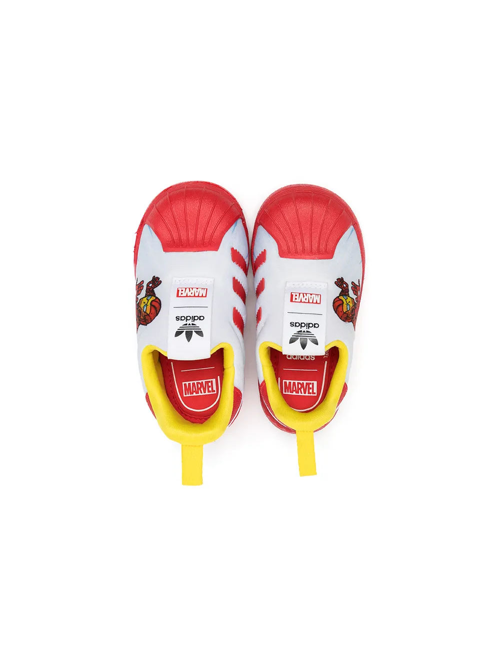 adidas Kids x Marvel Superstar 360 sneakers Red