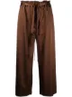 Image 1 of Pinko cropped wide-leg trousers