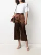 Image 2 of Pinko cropped wide-leg trousers