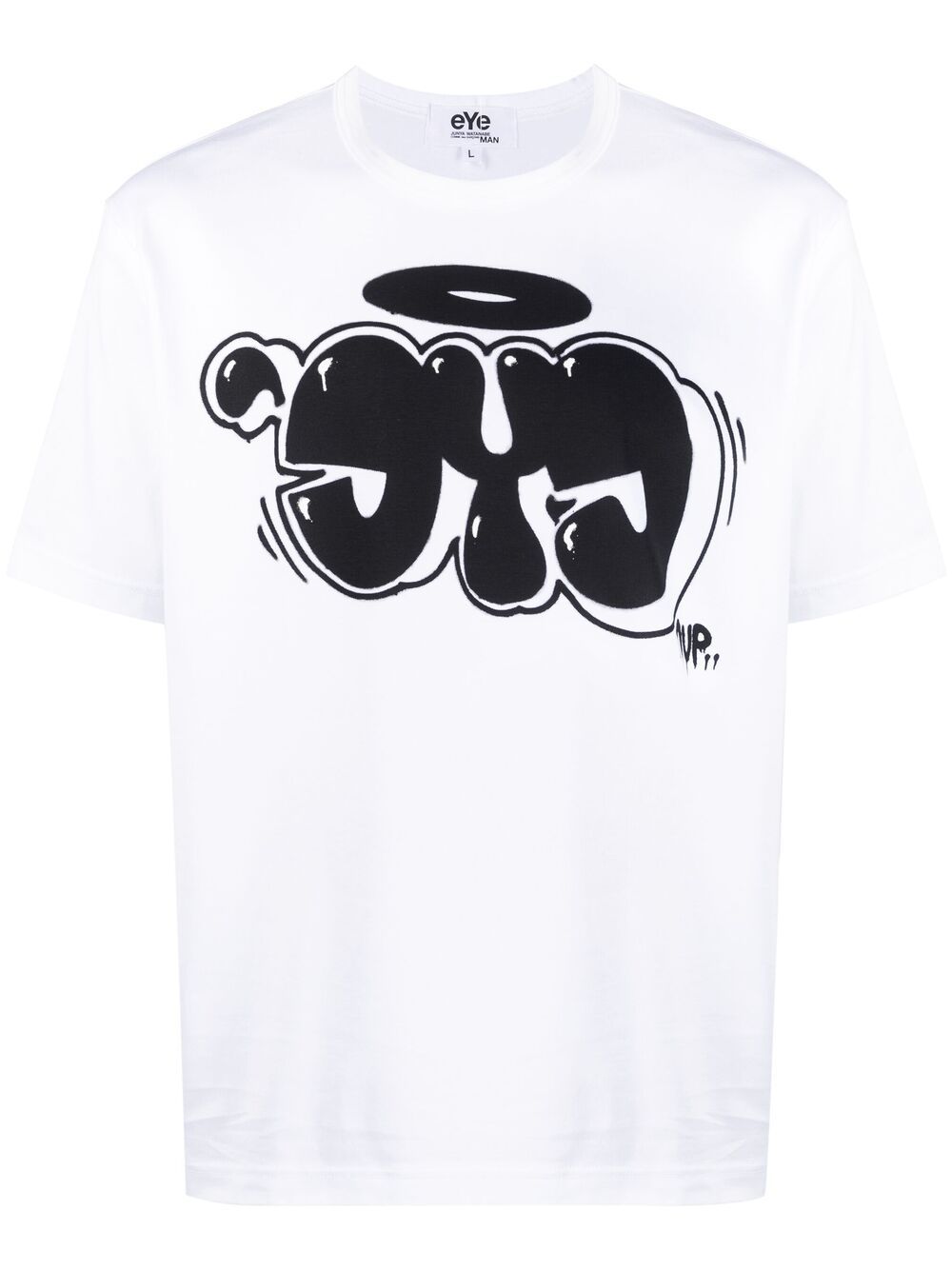 

Junya Watanabe MAN graffiti-print T-shirt - White