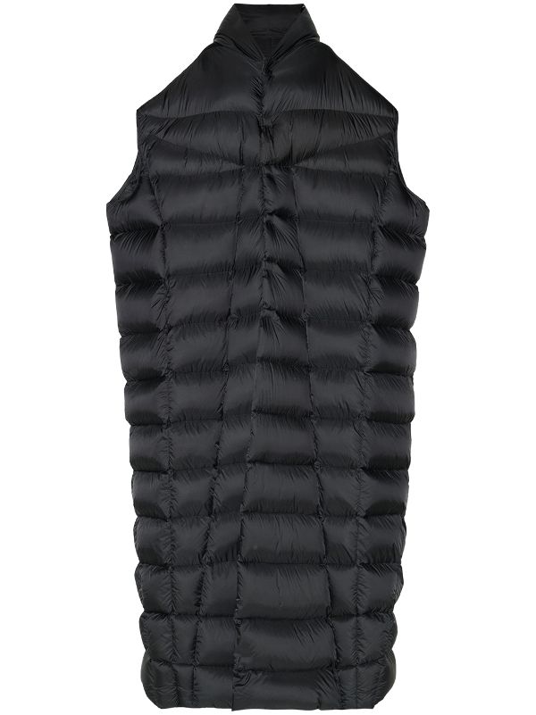 rick owens long vest