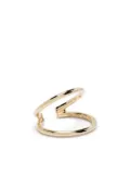 We by WHITEbIRD 14kt yellow gold double ear cuff
