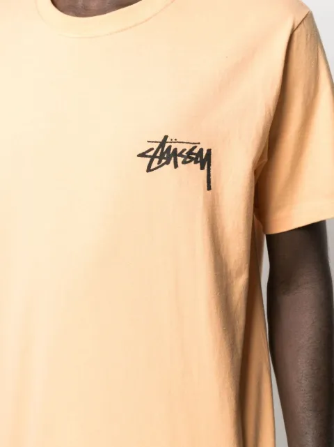 orange stussy shirt