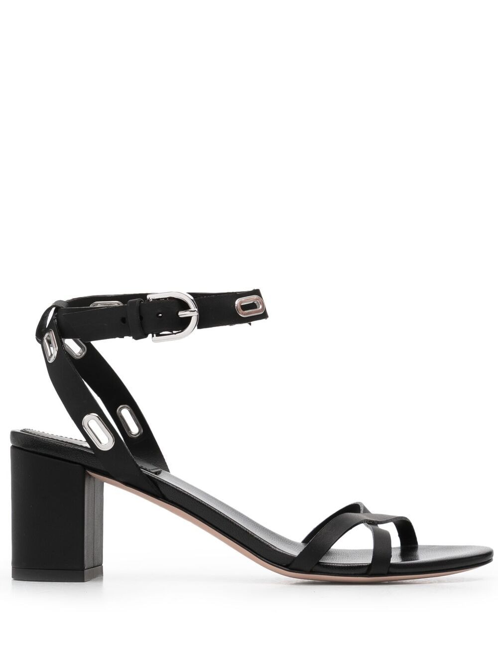 strappy heeled sandals