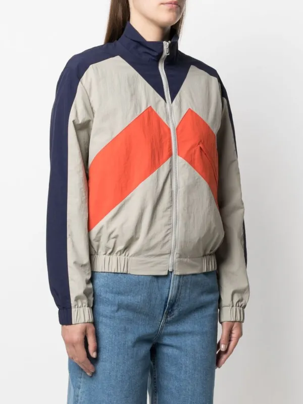 panelled windbreaker