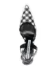 Alexander Wang check-print pointed-toe pumps