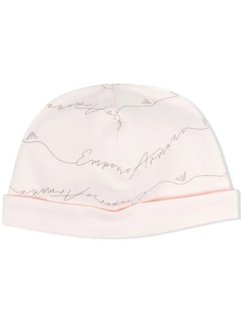 Emporio Armani Kids Girls Knitted Hats 