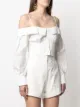 Self-Portrait embroidered off-shoulder blouse