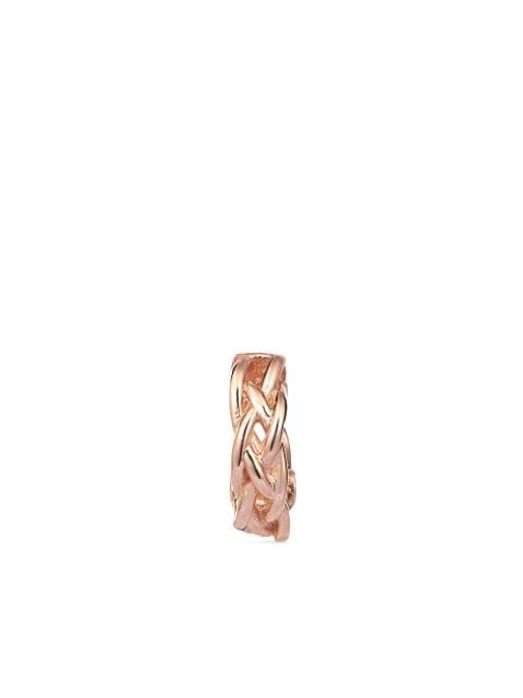 Kismet By Milka 14kt rose gold small braided hoop