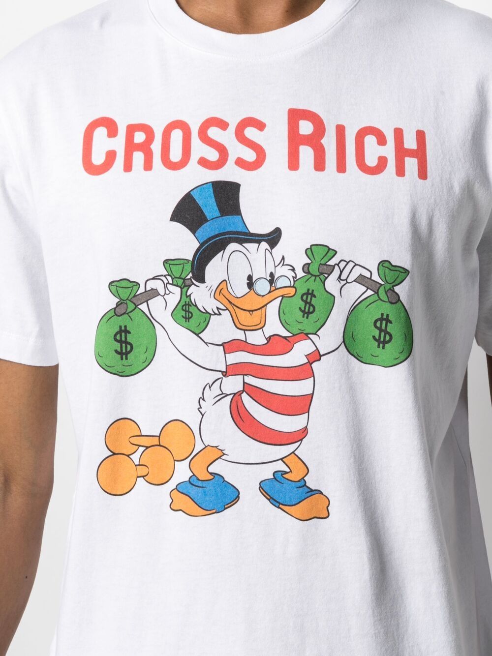 фото Mc2 saint barth футболка с принтом scrooge mcduck