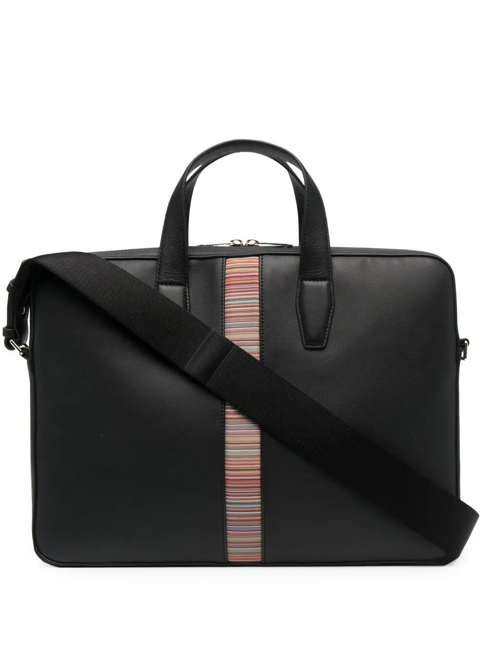 Paul Smith Artist-print Laptop Bag In Black