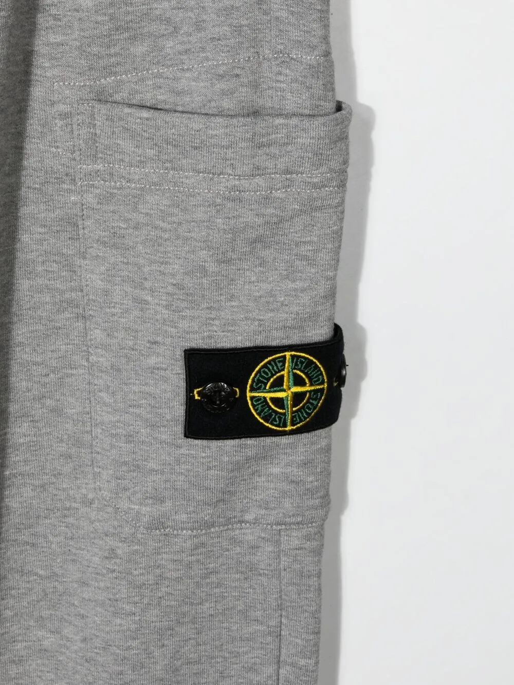 фото Stone island junior спортивные брюки с нашивкой-логотипом